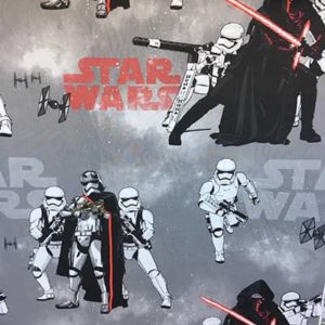 Tissu Disney Star Wars Gris