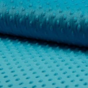 Tissu Minkee Aqua