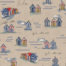 Tissu aspect lin cabine plage