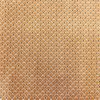 Tissu coton imprimé éventails orange