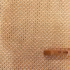 Tissu coton imprimé éventails orange avec mètre