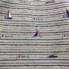 tissu aspect lin ambiance mer