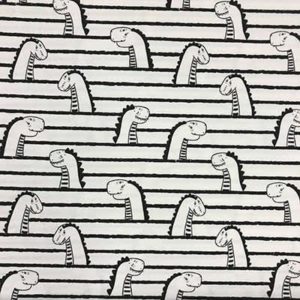 Tissu jersey magique dinosaure sans uv