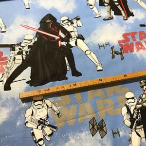 Tissu Disney Star Wars Marine mètre