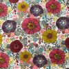 Tissu coton imprimé grosse fleur