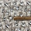 Tissu coton imprimé panda grisette mètre