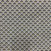 Tissu coton imprimé éventails noir