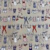 Tissu aspect lin linge