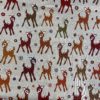 Tissu aspect lin biche