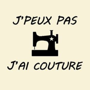 Carré de tissu J'ai couture