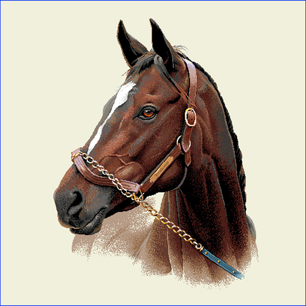 Tissu aspect lin cheval - La Grange aux Tissus