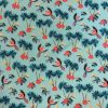 Tissu jersey imprimé perroquet