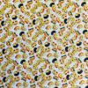 Tissu coton imprimé smiley