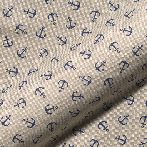 Tissu aspect lin encre