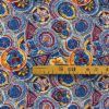 Tissu coton imprimé purplerain mètre