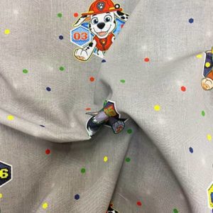 Tissu Paw Patrol 2 froissé