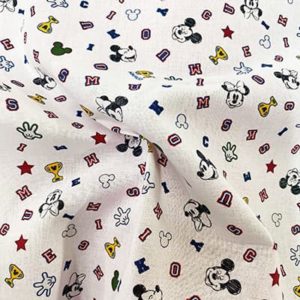 Tissu Disney mickey mini froissé