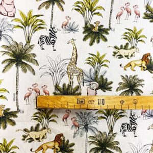 Tissu Disney Roi lion mètre