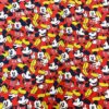 Tissu Disney mickey rouge