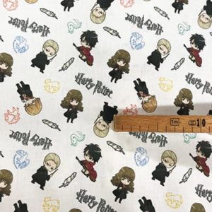 Tissu coton Harry Potter quidditch mètre