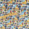 Tissu coton imprimé Justice league mètre