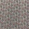 Tissu coton imprimé mexicano mini gris