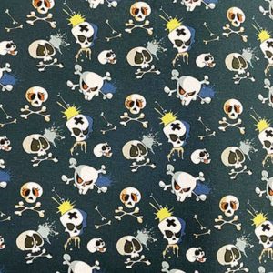 Tissu coton imprimé morta