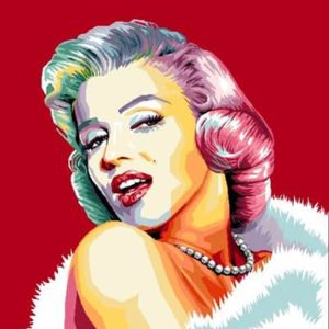Carré de tissu Monroe