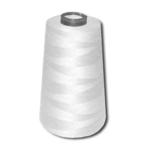 Cône fil polyester Blanc