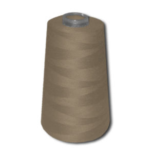 Cône fil polyester sable