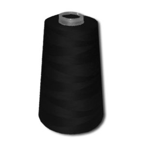 Cône fil polyester Noir