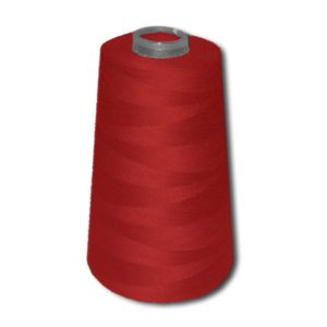 Cône fil polyester rouge