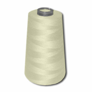 Cône fil polyester écru