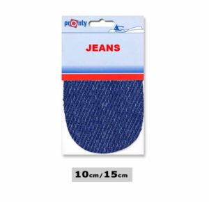 Genouillères thermocollant imitation jeans moyen