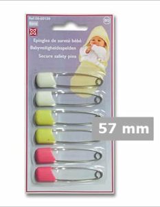 Epingles de sureté bebe 57 mm