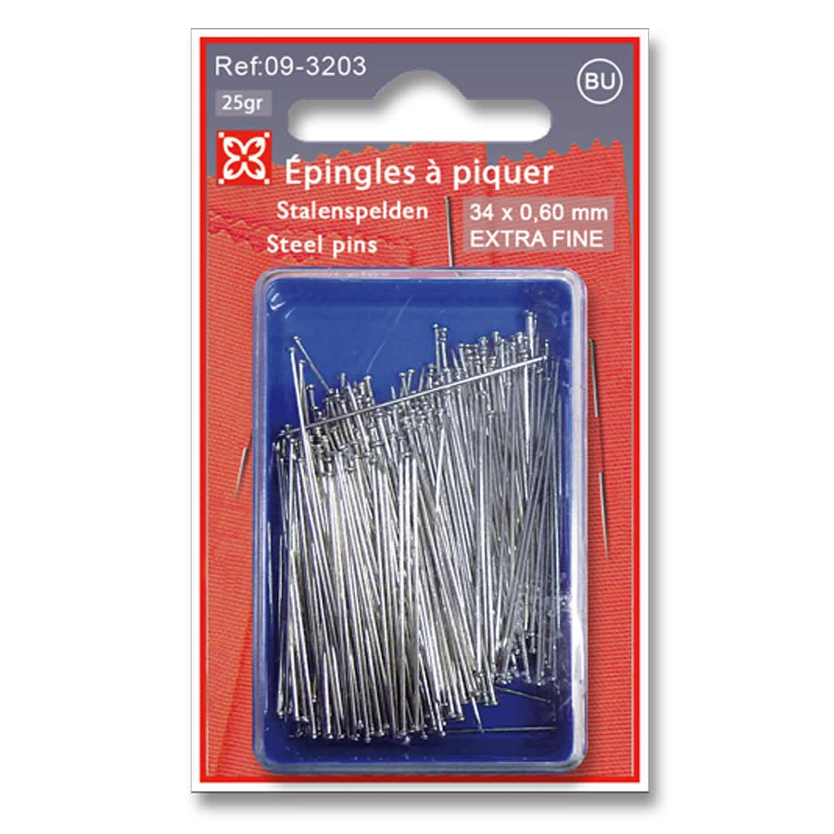 Epingles couture extra fines