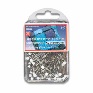 Epingles tête verre spécial patchwork