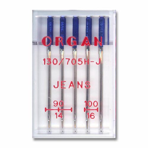 Aiguilles machine à coudre Organ n°90/100 - jeans