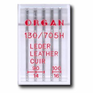 Aiguilles machine à coudre Organ n°90/100 - cuir