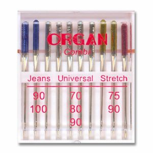 Aiguilles machine à coudre Organ assortiment