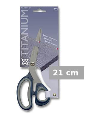 Ciseaux couturiere titanium 21 cm