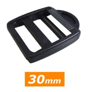 Boucle plastique passant double noir