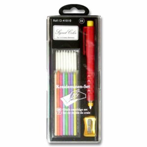 Porte-mines craies + recharges taille-crayon inclus