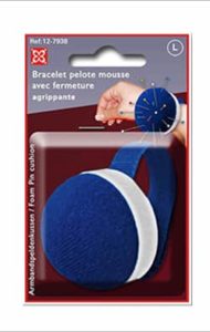 Bracelet pelote mousse avec fermeture auto-agrippant