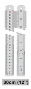 Règle aluminium 30 cm
