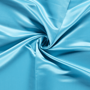 Satin lourd turquoise