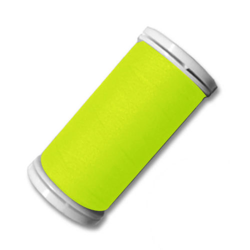 Fil polyester 200 mts Jaune fluo