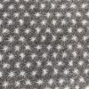 Tissu coton imprimé futon noir