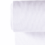 Tissu jersey bord-côte tubulaire blanc