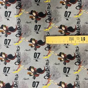 Tissu coton Harry Potter attrapeur mètre